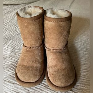 Toddler Ugg Boots size 8.  Worn once, in new condition